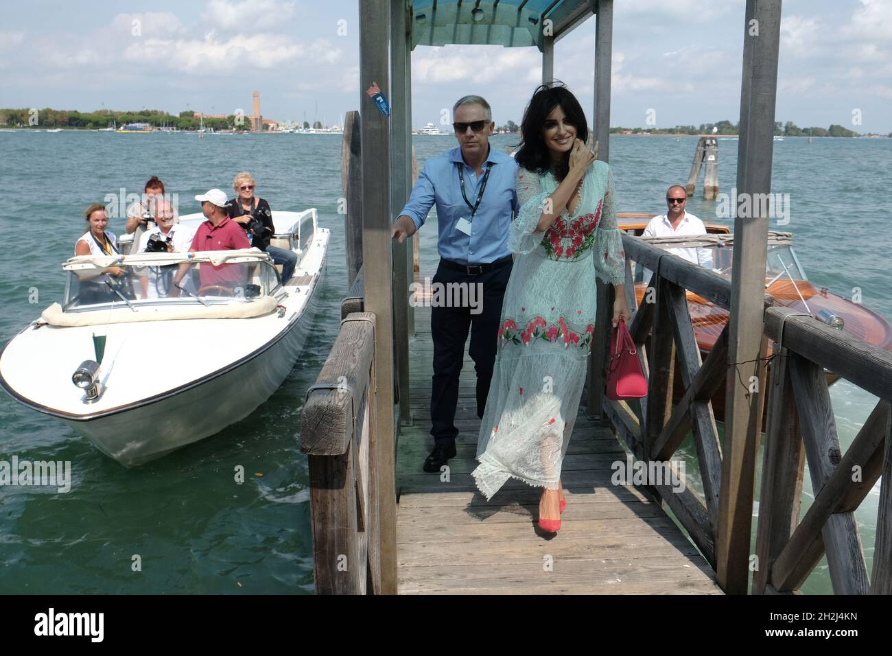 L'actrice Penelope Cruz arrive au 75e Festival International du film de Venise à Venise, Italie, le 06 septembre 2017.(MVS) Banque D'Images