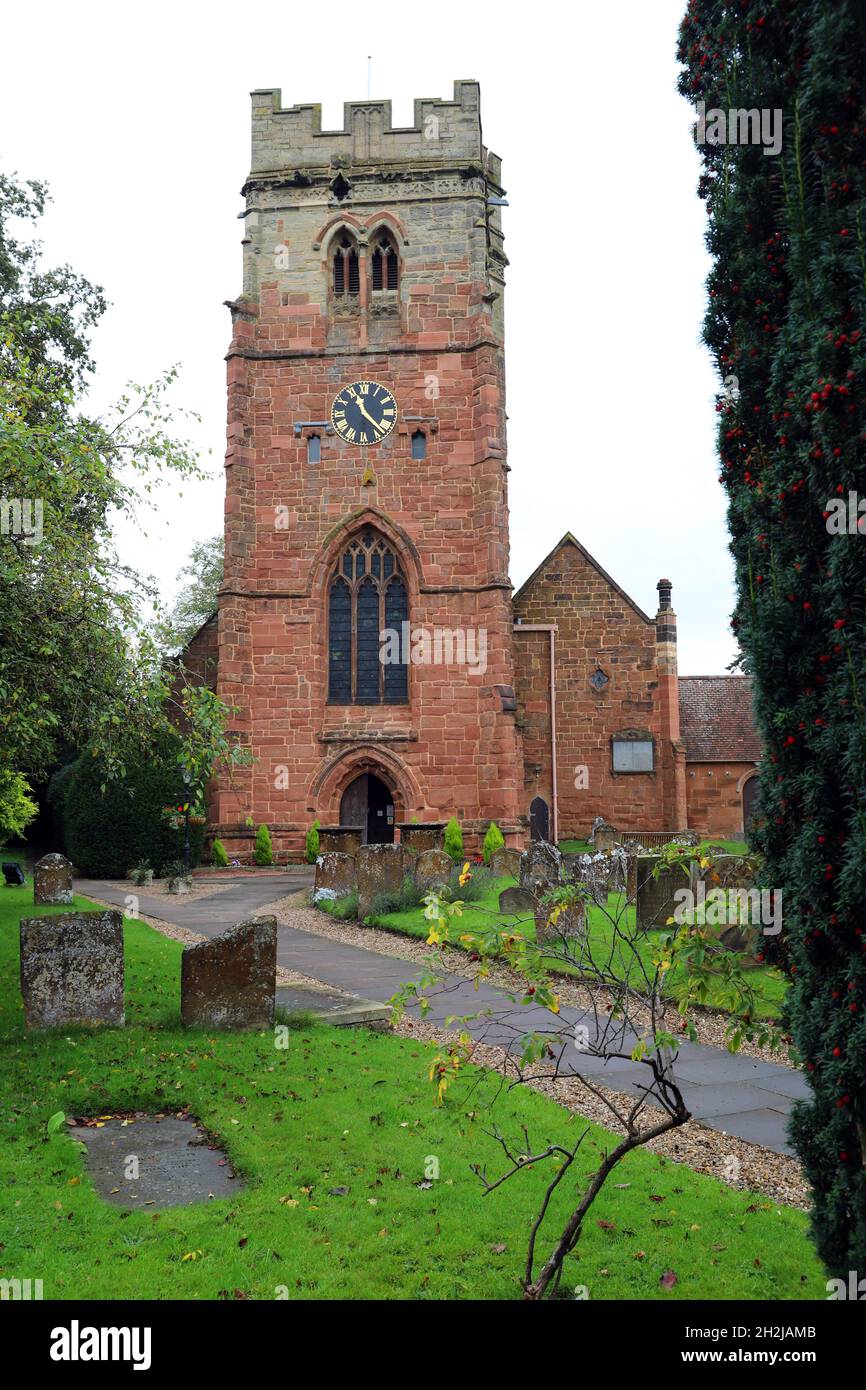 Église Saint-Pierre, Dunchurch Warwickshire Banque D'Images