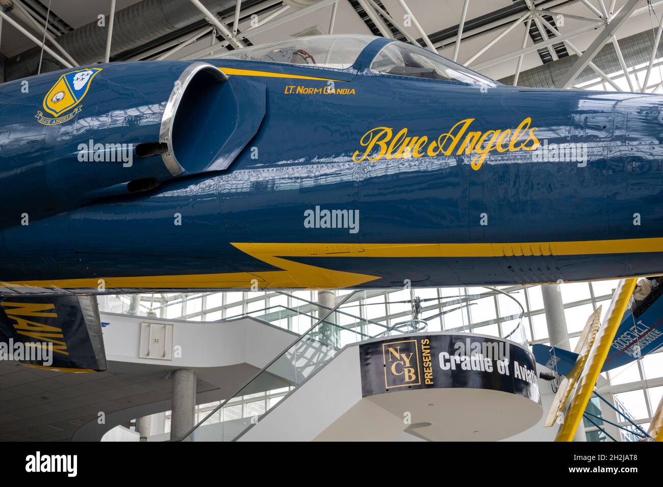 Le Cradle of Aviation Museum commémore l'histoire des vols de long Island, New York, USA 2021 Banque D'Images