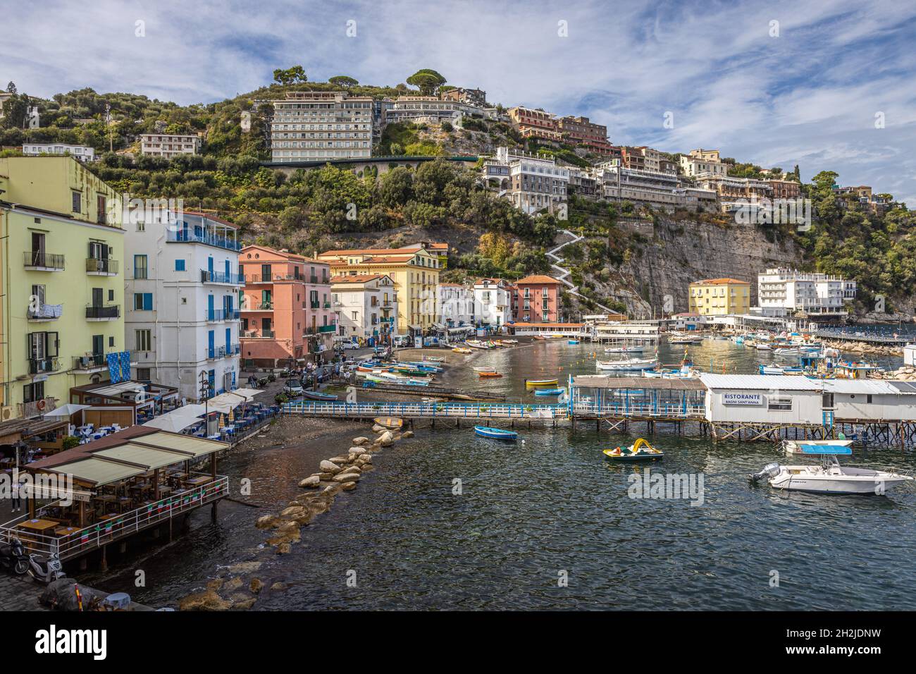 Marina Grande, Sorrente Banque D'Images