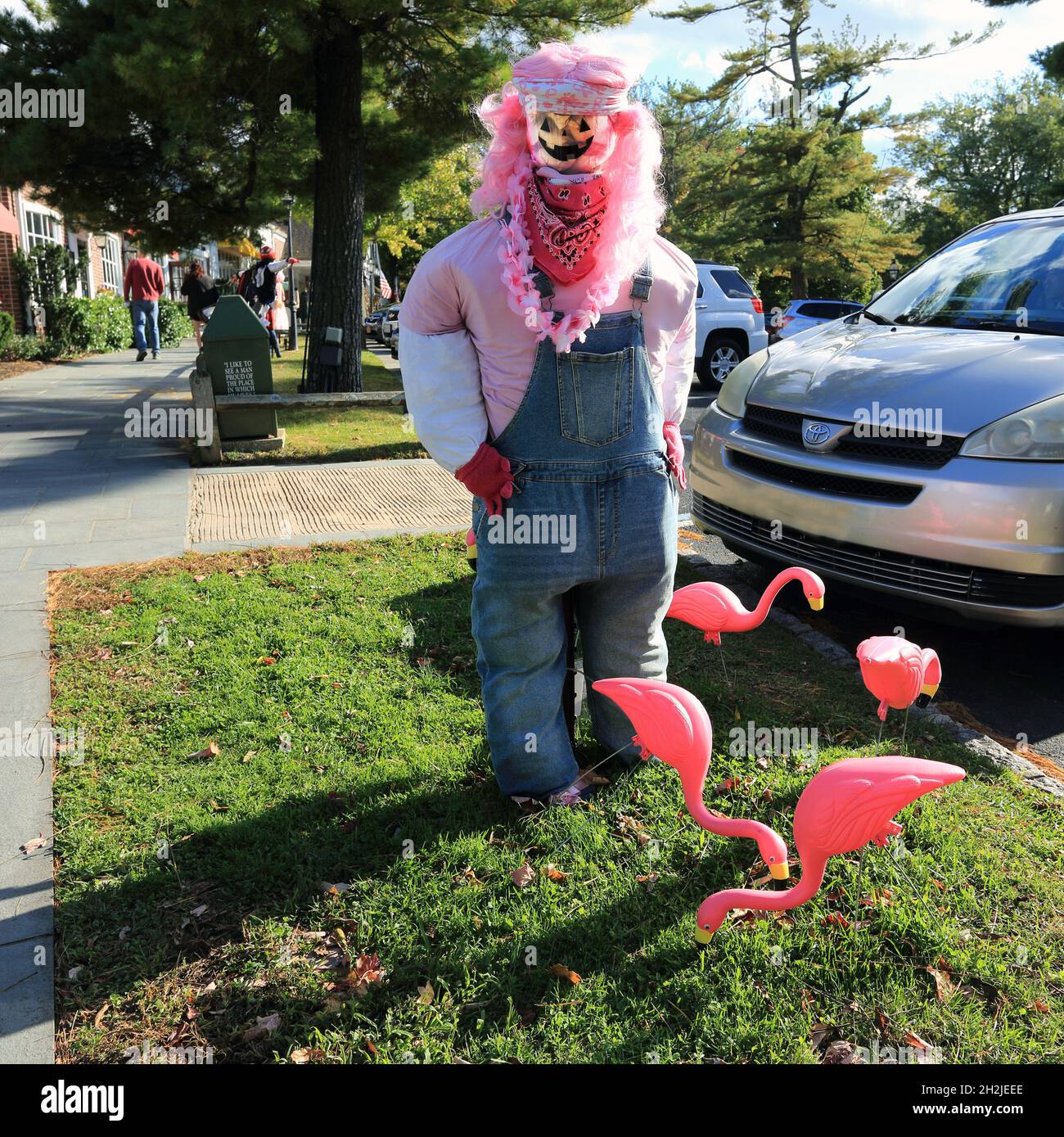 Stony Brook Village long Island New York Banque D'Images