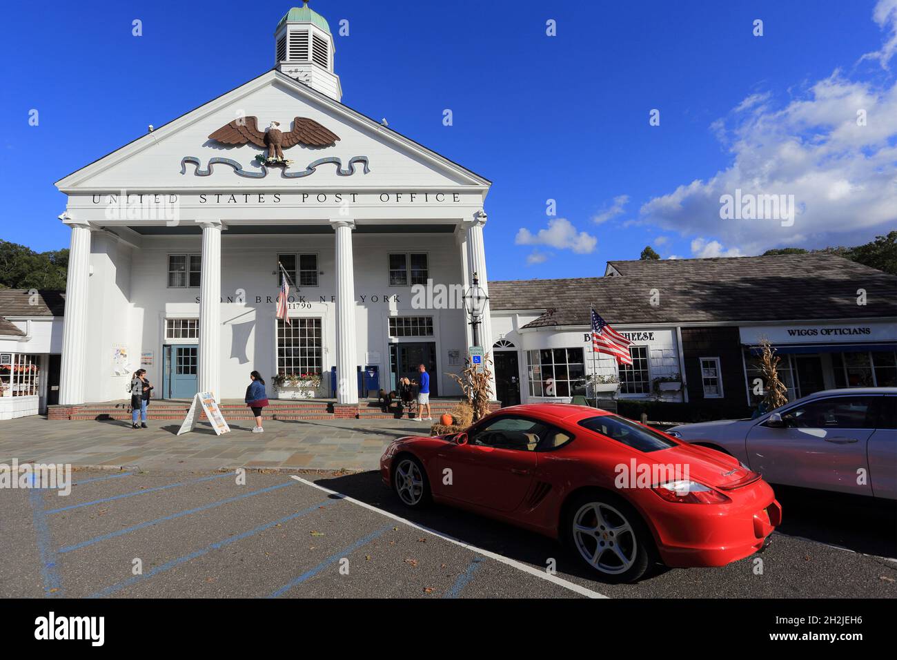 Stony Brook Village long Island New York Banque D'Images