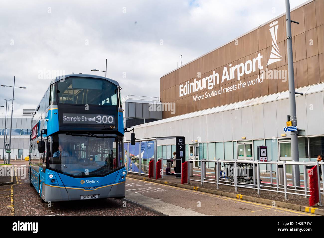 Photos de l'aéroport d'Édimbourg Banque D'Images