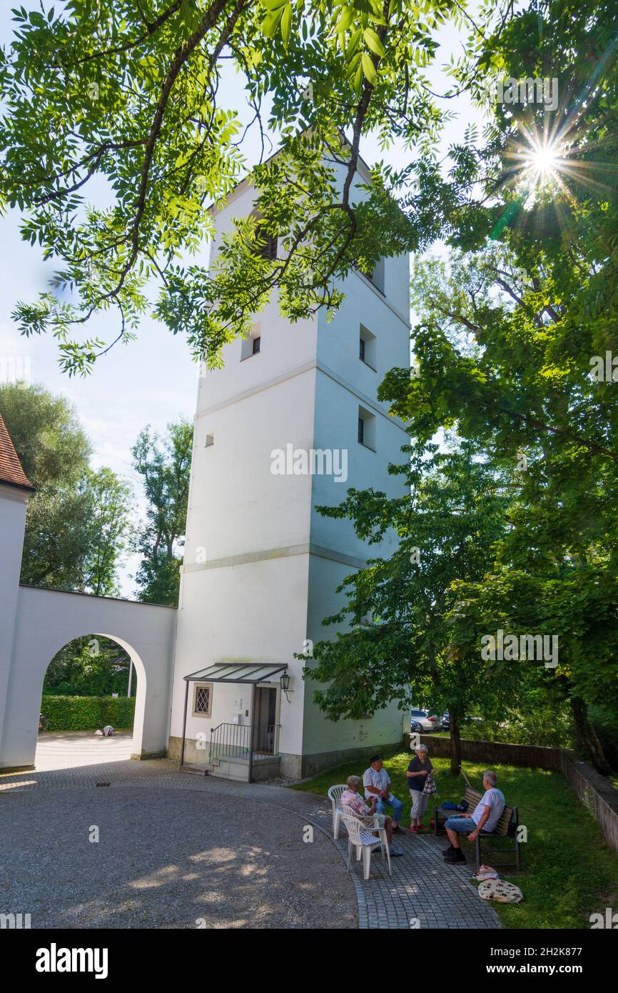 Herrsching am Ammersee: eglise Erlöserkirche à Oberbayern, haute-Bavière, Bayern, Bavière, Allemagne Banque D'Images
