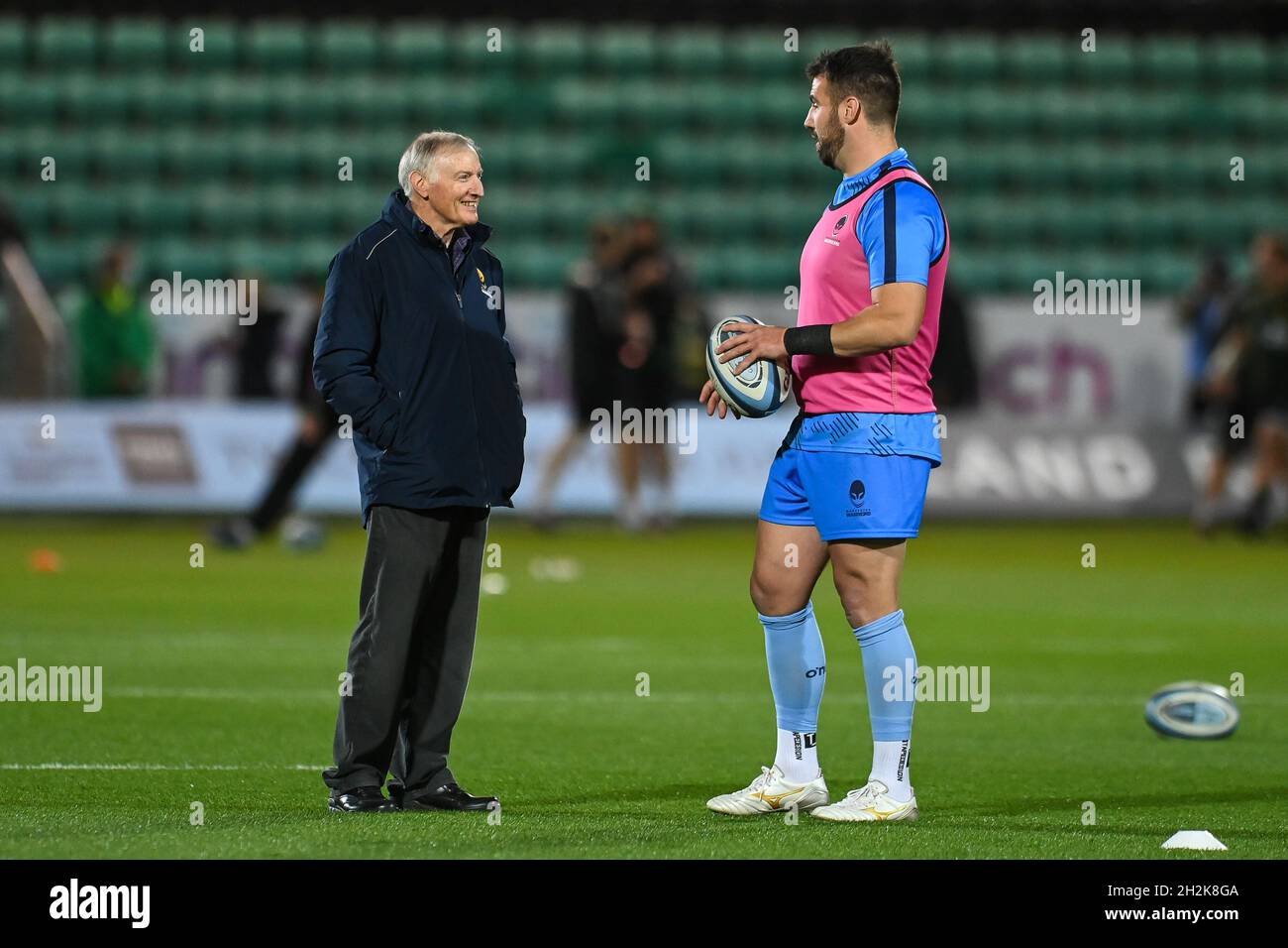 Worcester warriors directeur du rugby Banque de photographies et d ...