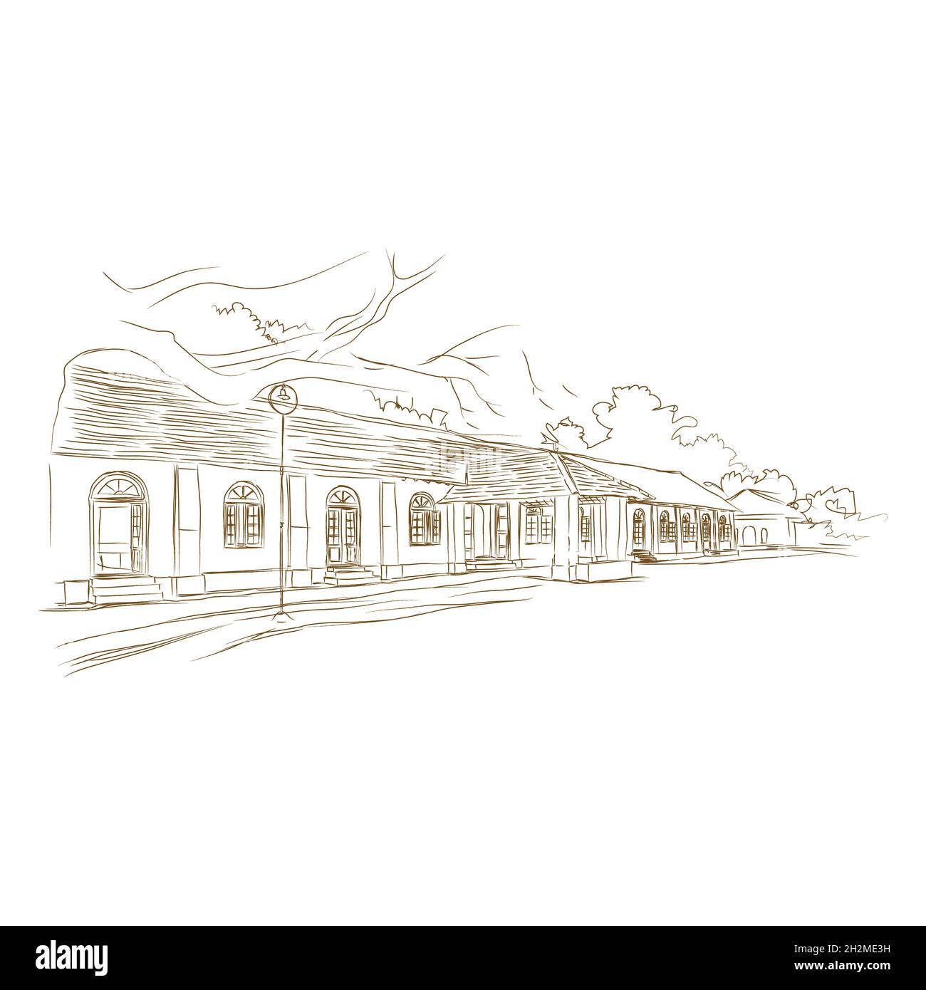 Illustrations de Cochin Banque D'Images