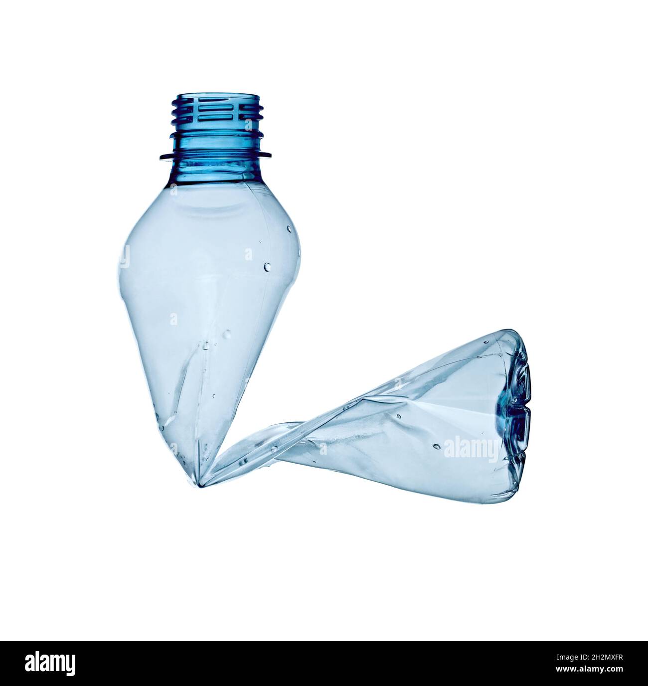 bouteille en plastique contenant à eau pour le recyclage des déchets Banque D'Images