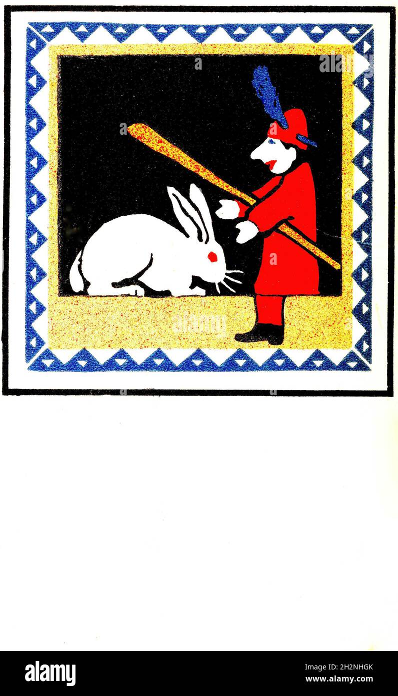 Hans Kalmsteiner - Kasperltheater - 1907 Banque D'Images