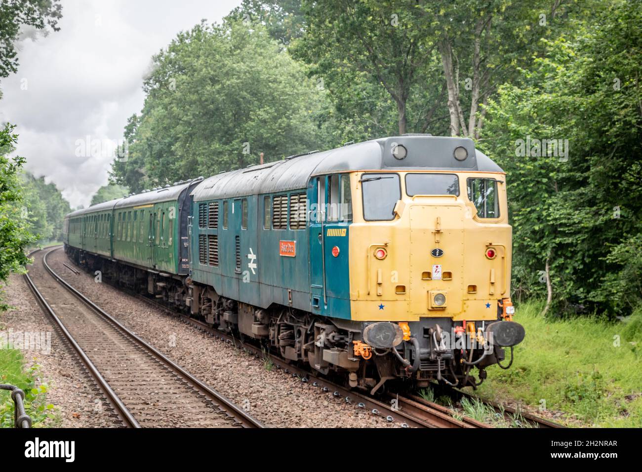 BR classe 31 N° 31430 'Sister Dora', Eridge, Spa Valley Railway Banque D'Images