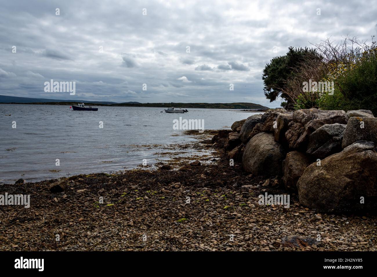 Une sélection d'images prises dans la région du Connemara du comté de Galway, les paysages d'Irlande et la voie de l'Atlantique sauvage. Banque D'Images
