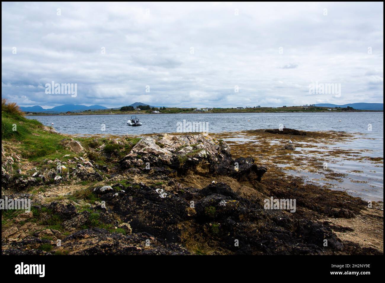 Une sélection d'images prises dans la région du Connemara du comté de Galway, les paysages d'Irlande et la voie de l'Atlantique sauvage. Banque D'Images