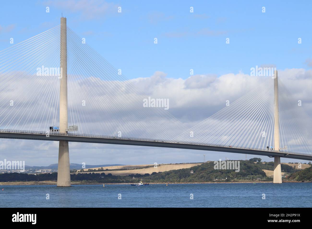 Queensferry Crossing, près d'Édimbourg, Écosse Banque D'Images