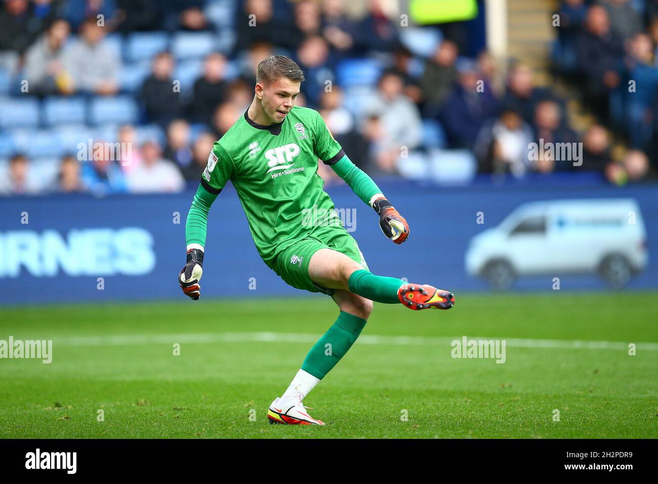 Hillsborough, Sheffield, Angleterre - 23 octobre 2021 Josh Griffiths Goalkeeper de Lincoln pendant le jeu Sheffield mercredi v Lincoln City, Sky Bet League One, 2021/22, Hillsborough, Sheffield, Angleterre - 23 octobre 2021, crédit: Arthur Haigh/WhiteRosePhotos/Alay Live News Banque D'Images