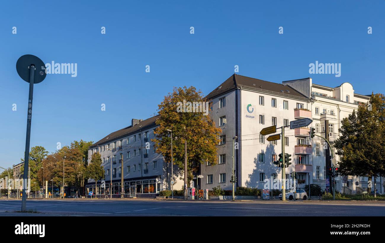 Bâtiment historique dans le quartier de Köpenick à Berlin, Allemagne Banque D'Images