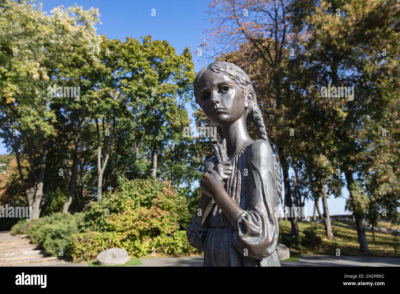 Kiev, Ukraine - 6 octobre 2021: Holodomor victimes Memorial Complex en Ukraine. Banque D'Images