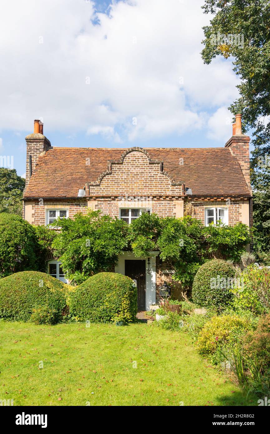 Maison d'époque et jardin, Ham Common, Ham, London Borough of Richmond upon Thames, Greater London, Angleterre, Royaume-Uni Banque D'Images