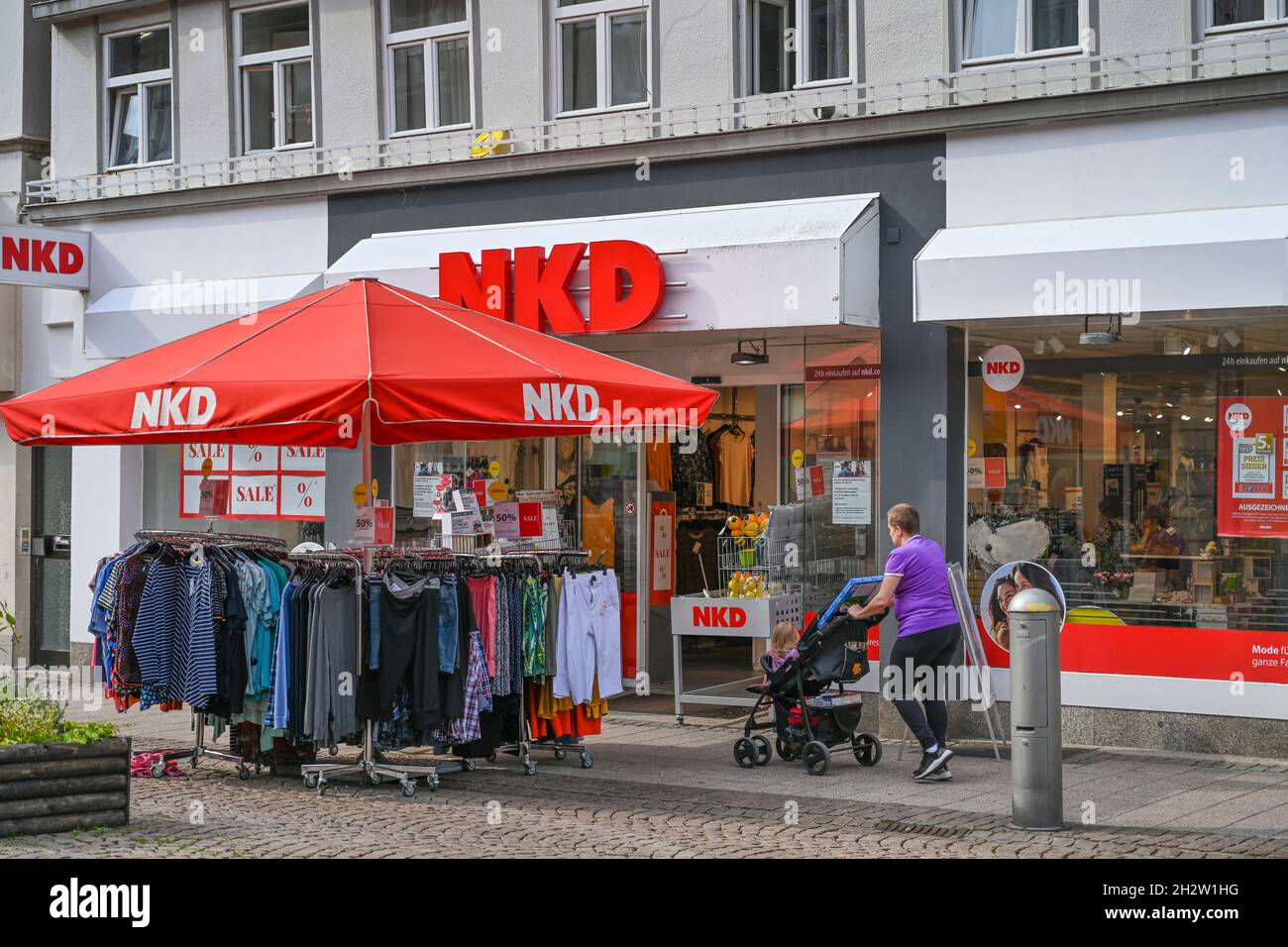 NKD Filiale, Holzminden, Niedersachsen, Allemagne Photo Stock - Alamy