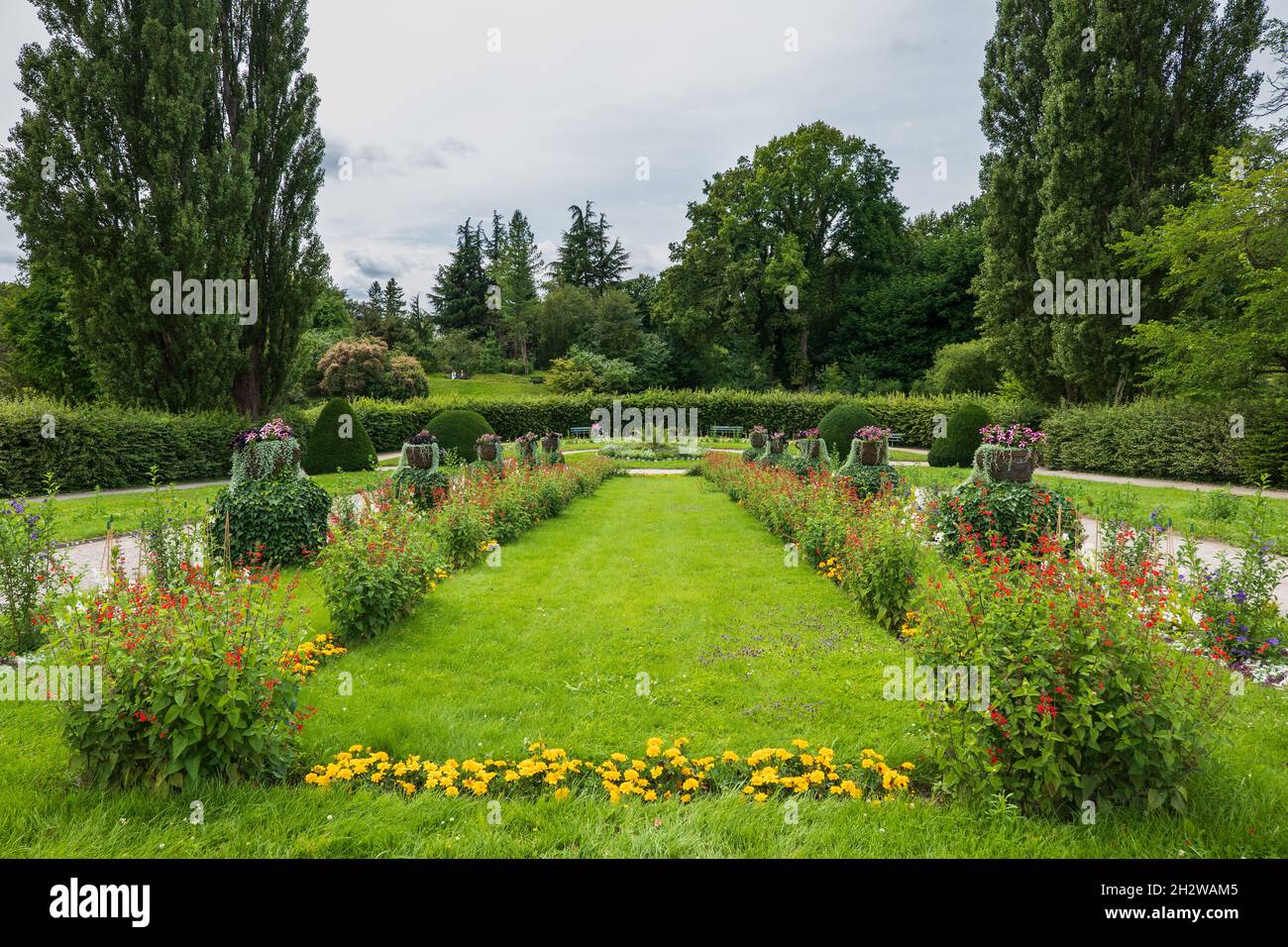 Jardin botanique et musée botanique de Berlin, Allemagne. Banque D'Images