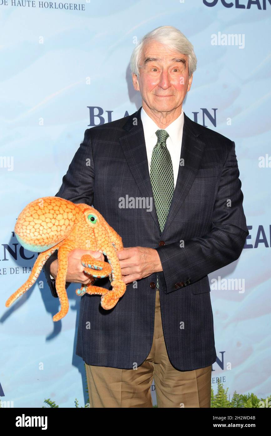 Sam Waterston à la 14e fête estivale annuelle SeaChange de l'Oceana dans une résidence privée le 23 octobre 2021 à Laguna Beach, CA (photo par Katrina Jordan/Sipa USA) Banque D'Images