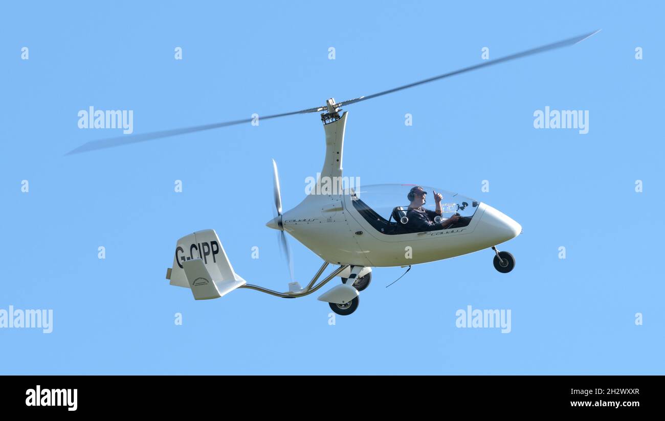 G-CIPP, Calidus, Gyrocopter Mach Loop, LFA7 le 21/09/21 Banque D'Images