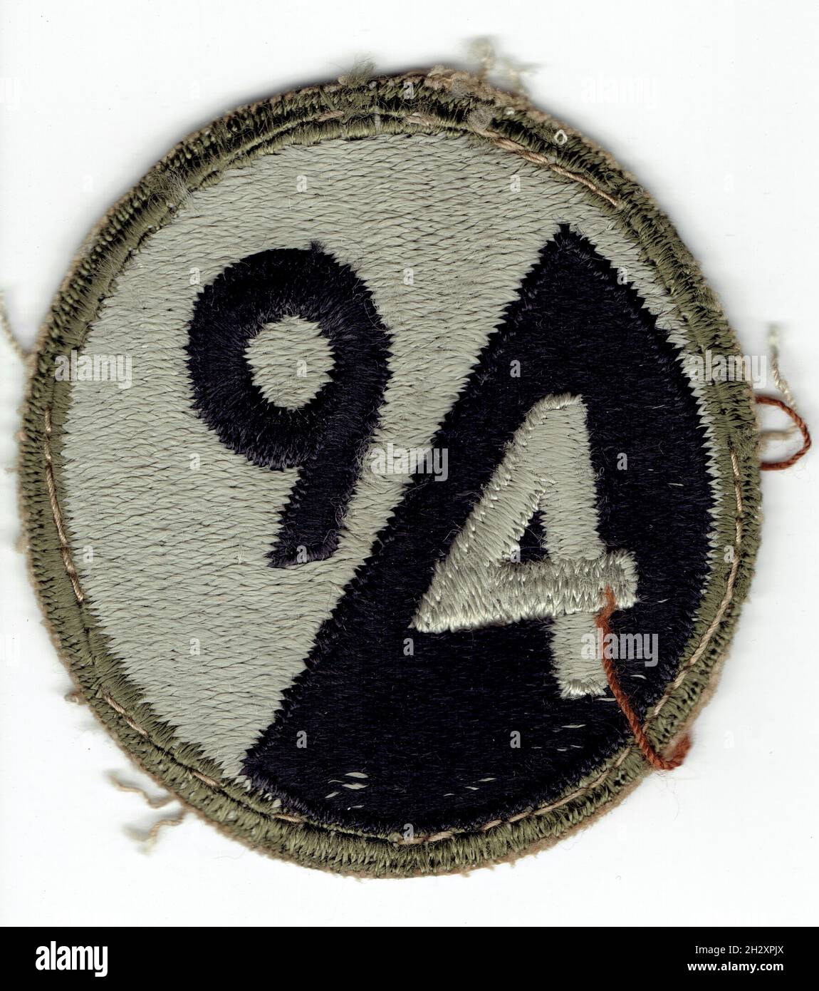 Patch de la 94e division d'infanterie US Army Banque D'Images