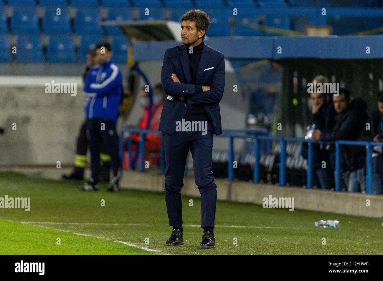 Ferrara, Italie.24 octobre 2021.GATTUSO GIACOMO ENTRAÎNEUR COMO pendant SPAL vs Como 1907, Ligue italienne de football BKT à Ferrara, Italie, octobre 24 2021 crédit: Agence de photo indépendante/Alamy Live News Banque D'Images