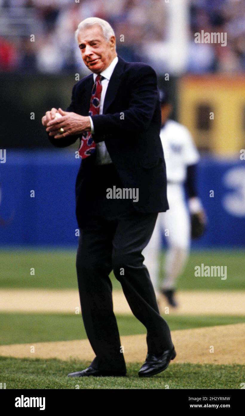 Joe DiMaggio 1992 Yankees photo d'ouverture par Adam Scull/PHOTOlink Banque D'Images