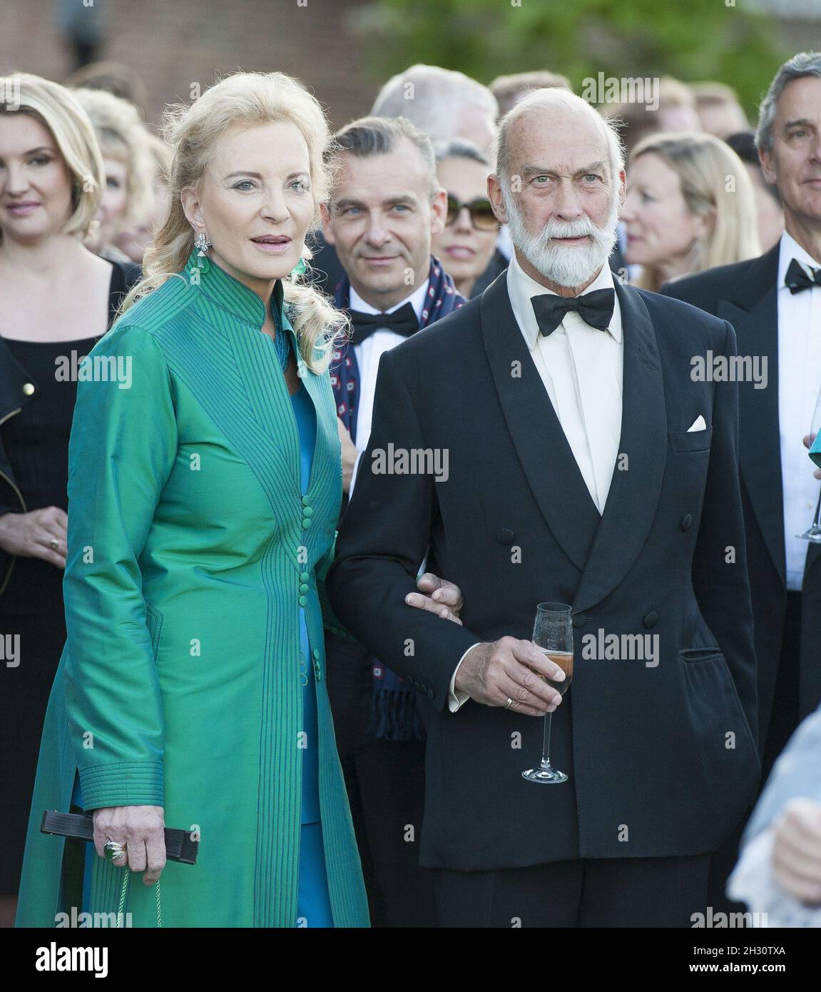 Le prince Michael de Kent et la princesse Michael de Kent assistent à la fête d'été des Palais royaux historiques au Palais de Kensington - Londres Banque D'Images