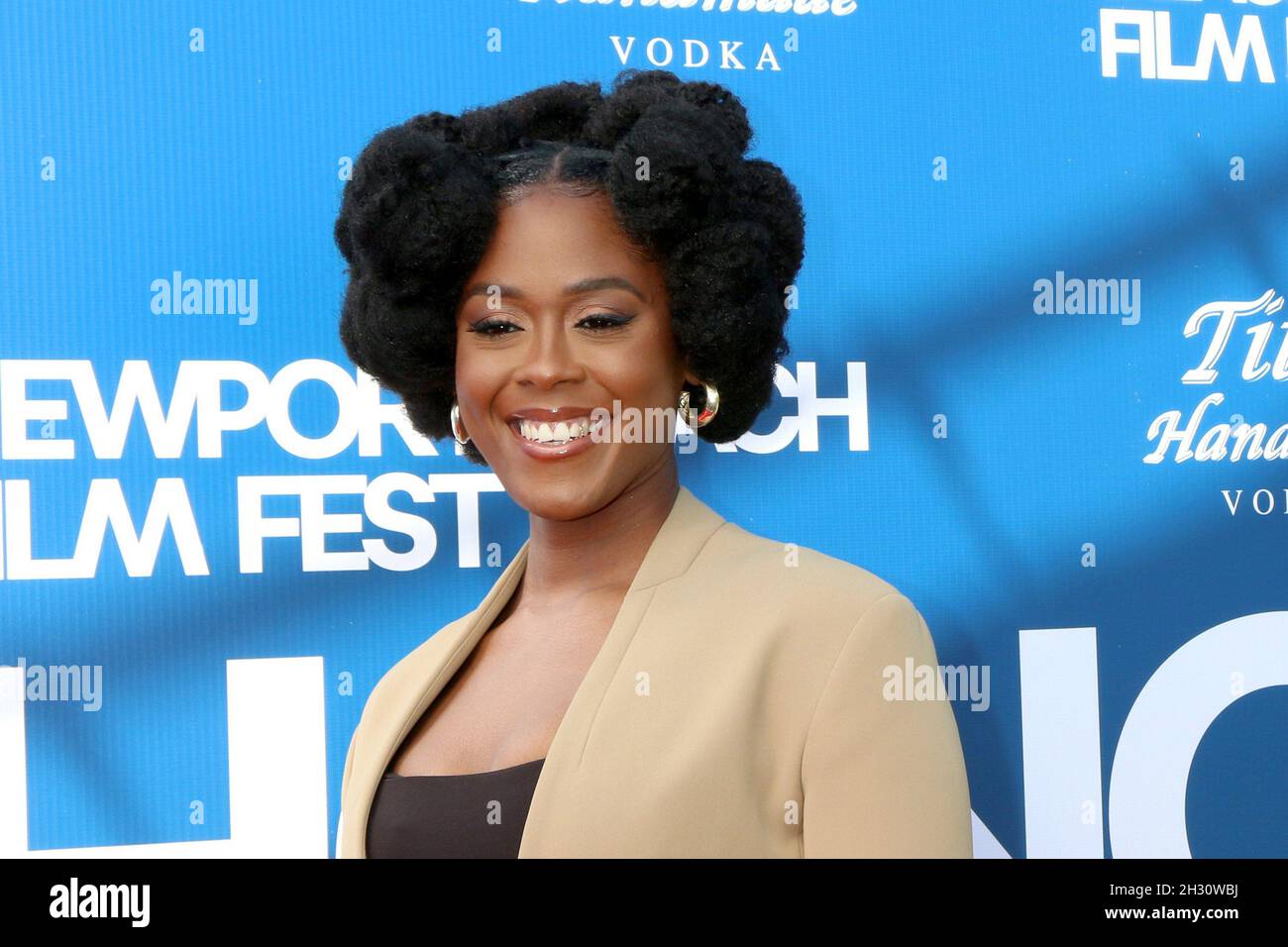 Newport Beach, Californie.24 octobre 2021.Moses Ingram aux arrivées pour le programme de distinctions honorifiques du Festival du film de Newport Beach 2021, Balboa Bay Resort, Newport Beach, CA 24 octobre 2021.Crédit : Priscilla Grant/Everett Collection/Alay Live News Banque D'Images