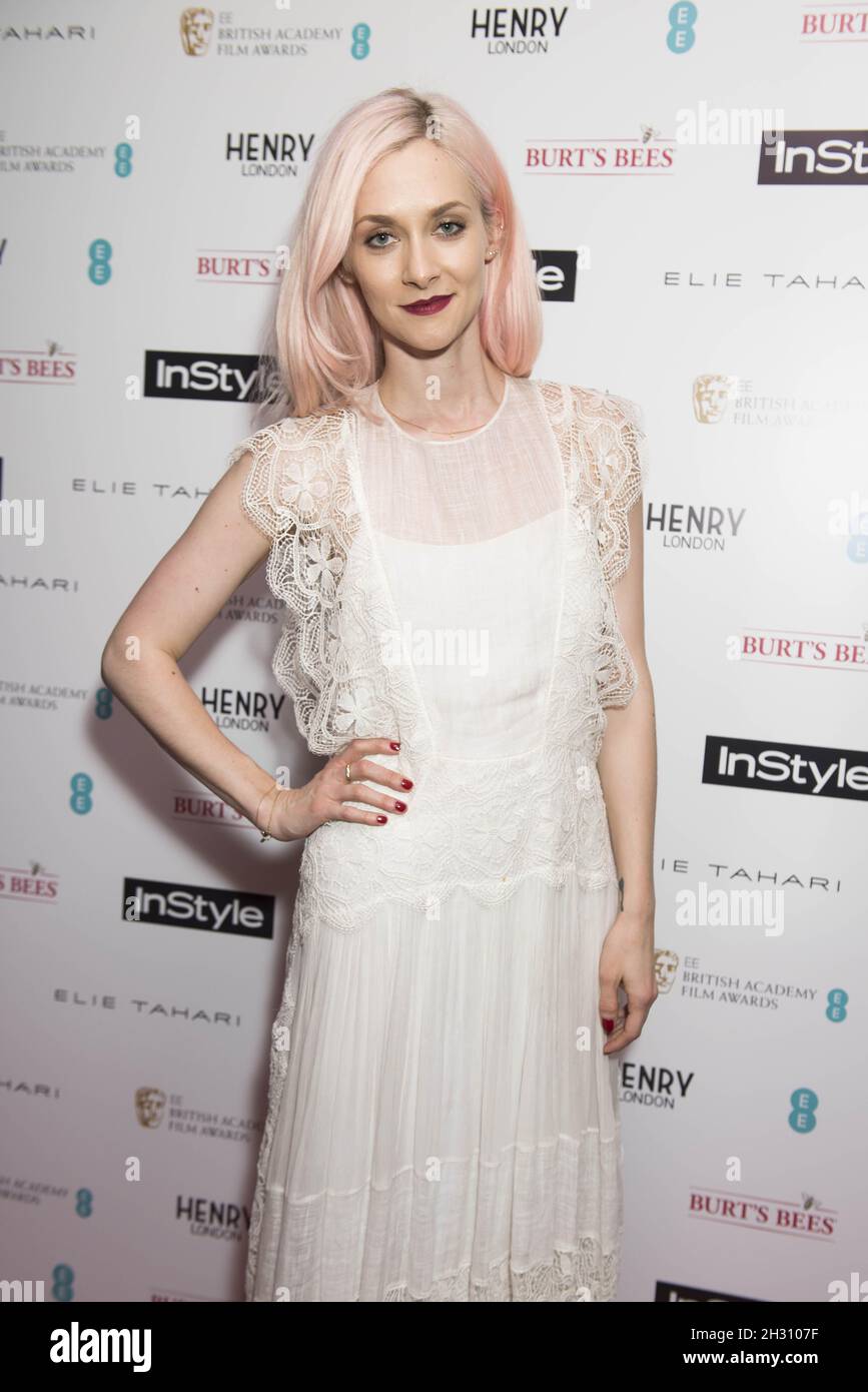 Portia Freeman participe à la fête In style EE Rising Star Party avant les BAFTA EE au 100 Wardour St - Londres Banque D'Images