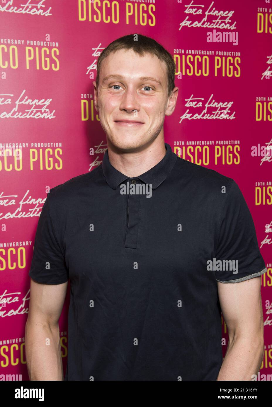 George MacKay assiste à la soirée de la presse de Disco Pigs à Trafalgar Studios, Londres.Date de la photo: Mardi 18 juillet 2017.Le crédit photo devrait se lire: David Jensen/ EMPICS Entertainment Banque D'Images