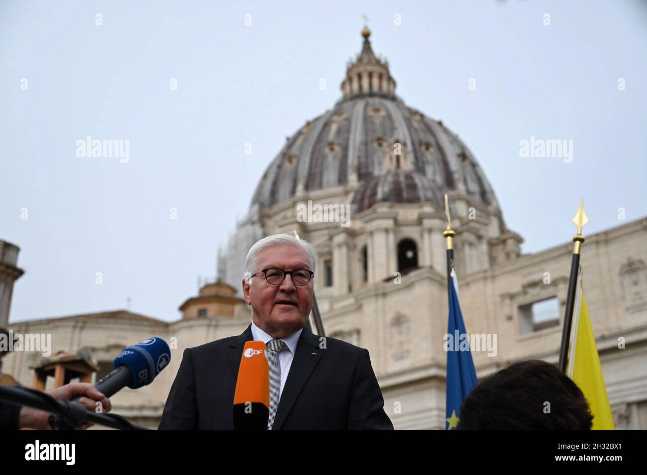 rencontre du pape avec les journalistes