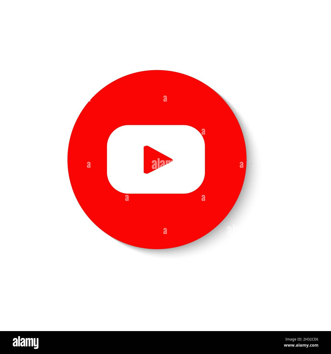 Facebook, twitter, instagram, youtube, snapchat,pinterest, whatsap, linkedin, periscope, vimeo - Collection du logo populaire des médias sociaux. Illustration de Vecteur
