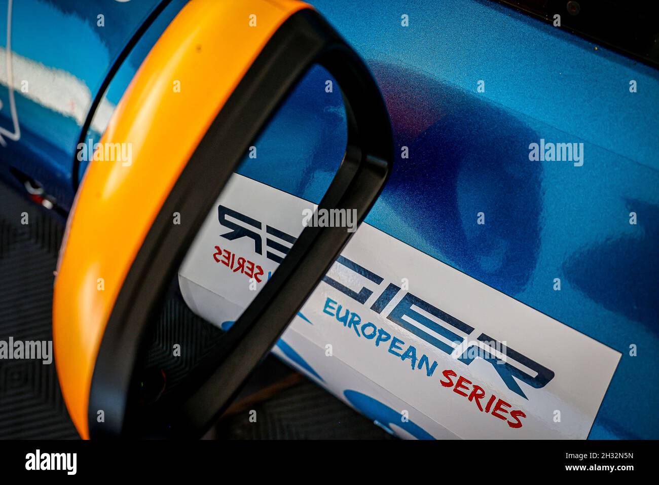 Ambiance paddock pendant la chaleur 6 - Portimao de la saison 2021 de la série européenne Ligier, du 21 au 24 octobre 2021 sur le circuit international de l'Algarve, à Portimao, Portugal - photo Paulo Maria / DPPI Banque D'Images