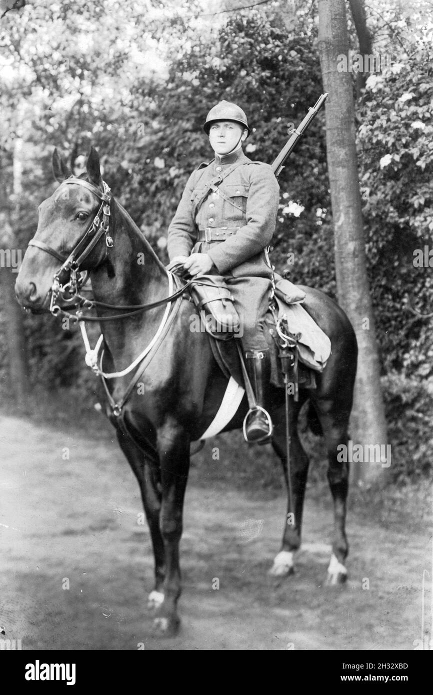 CBG MIGNOT: 1ER Empire: Very Beautiful Dragon Belgian A Horse Soldier With