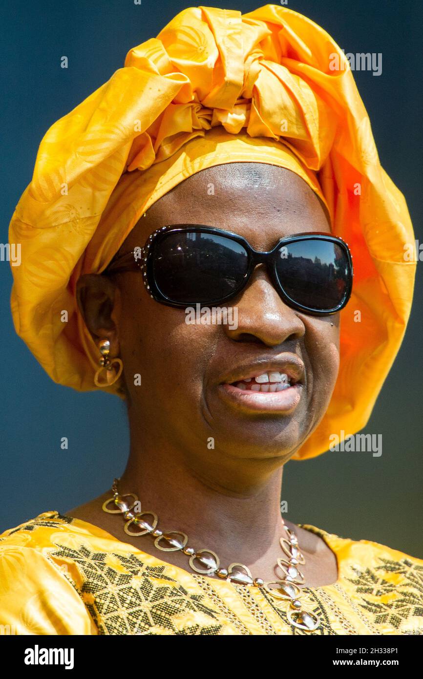 Toulouse (sud de la France) : le Festival Rio Loco le 13 juin 2021, l'un des premiers festivals en plein air en Europe après des mois sans vie culturelle du Banque D'Images