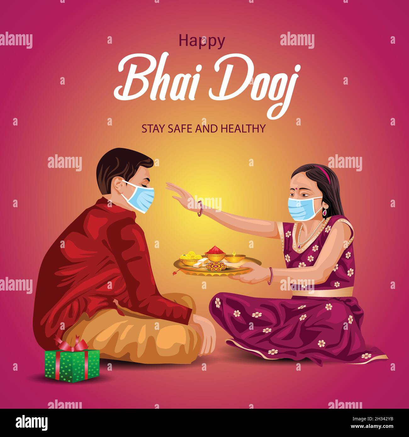 Fête des frères indiens et de la sœur happyBhai le concept du festival des frères indiens et de la sœur happyBhai Dooj.Illustration vectorielle Rakhi Celebration in india Illustration de Vecteur Fête des frères indiens et de la sœur happyBhai le concept du festival des frères indiens et de la sœur happyBhai Dooj.Illustration vectorielle Rakhi Celebration in india Illustration de Vecteur