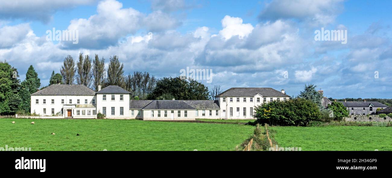Centre de formation St Brigid’s à Ardagh, Longford, Irlande.Construit dans les années 1700.La maison se trouve dans Oliver Goldsmiths ‘She Stoops to Conquer’ Banque D'Images