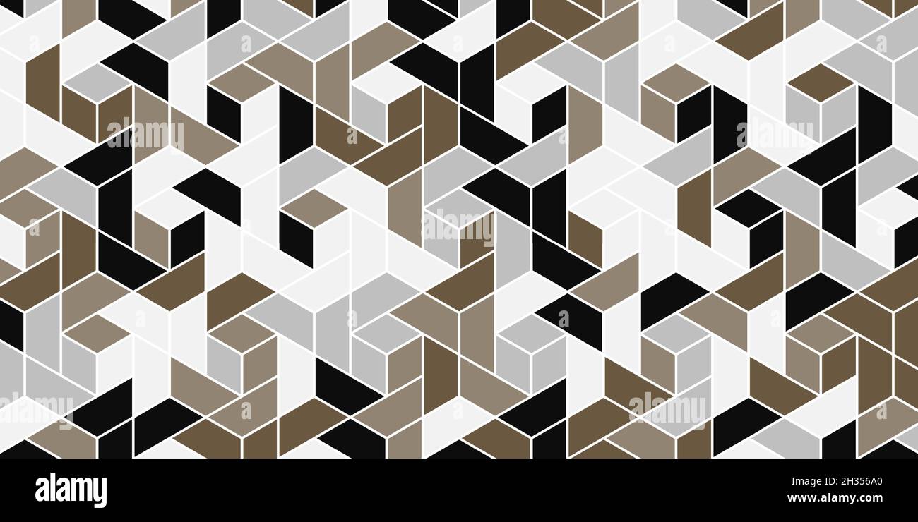 Motif géométrique de forme polygonale sur fond gris conception moderne style nordique Illustration de Vecteur