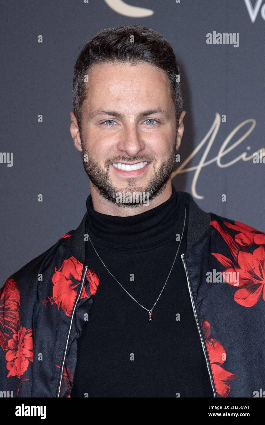Christian Millette participe à la première d'Aline au Grand Rex Cinema à Paris, France, le 25 octobre 2021.Photo d'Aurore Marechal/ABACAPRESS.COM Banque D'Images