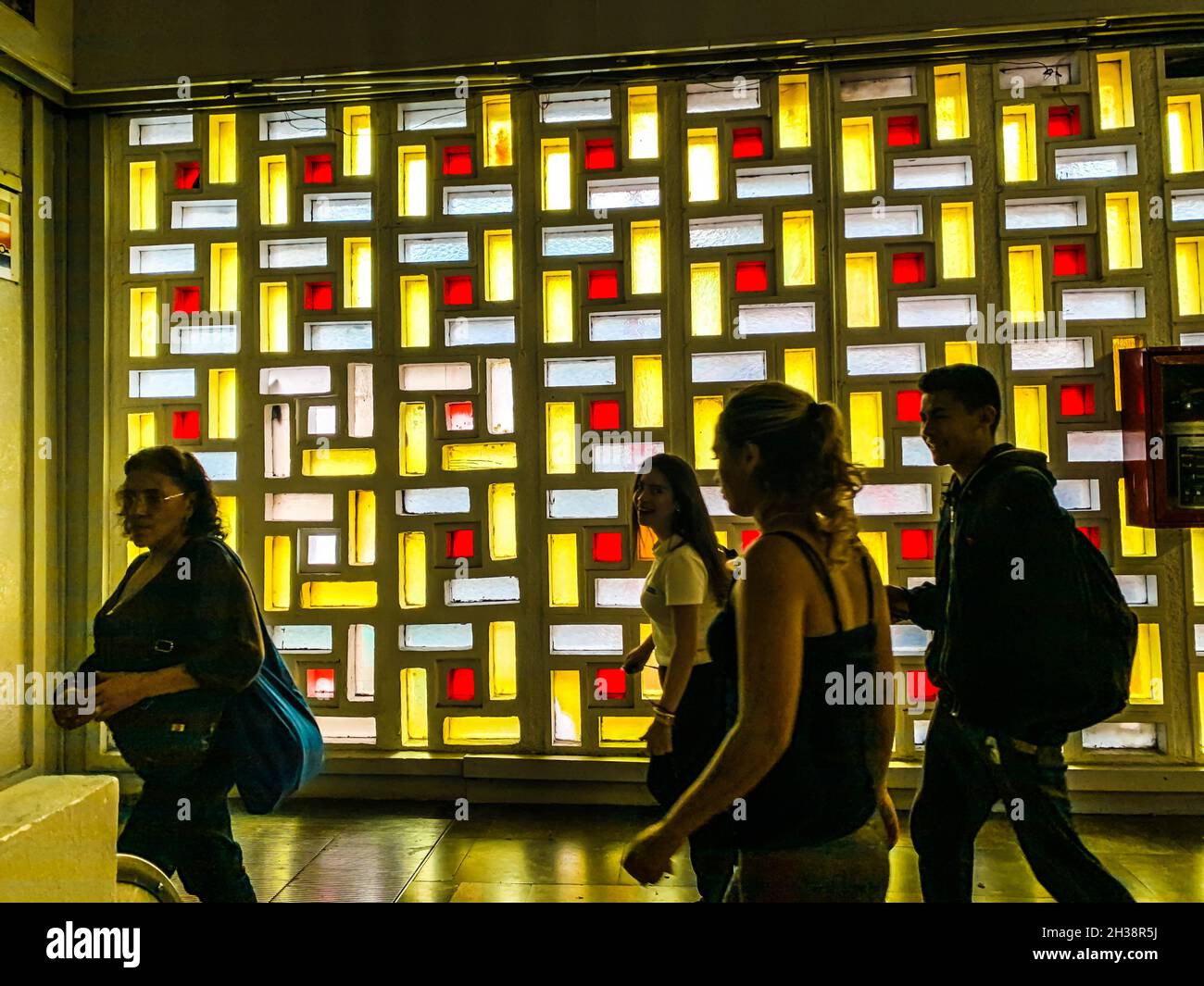 Métro Nativitas de la Ciudad de Mexico.Mexico.Vida cotidiana en la Ciudad de Mexico.La vie quotidienne à Mexico.(Photo: Luis Gutierrez/NortePh Banque D'Images