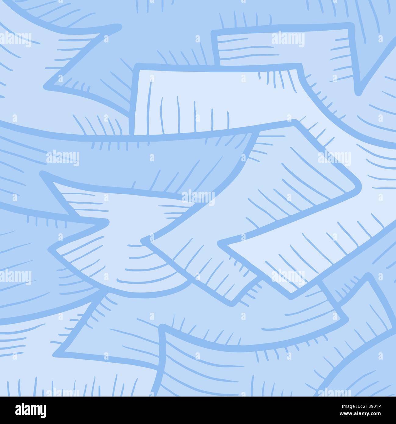 Mosaïque bleue Illustration de Vecteur