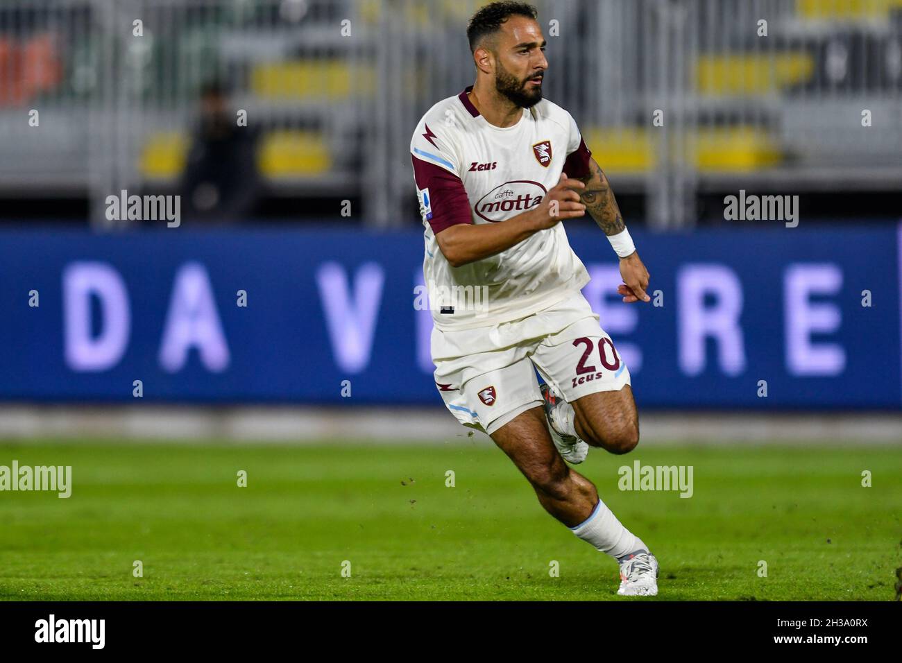 Venise, Italie.26 octobre 2021.Grigoris Kastanos (US Salernitana) pendant Venezia FC contre US Salernitana, football italien série A match à Venise, Italie, octobre 26 2021 crédit: Independent photo Agency/Alay Live News Banque D'Images