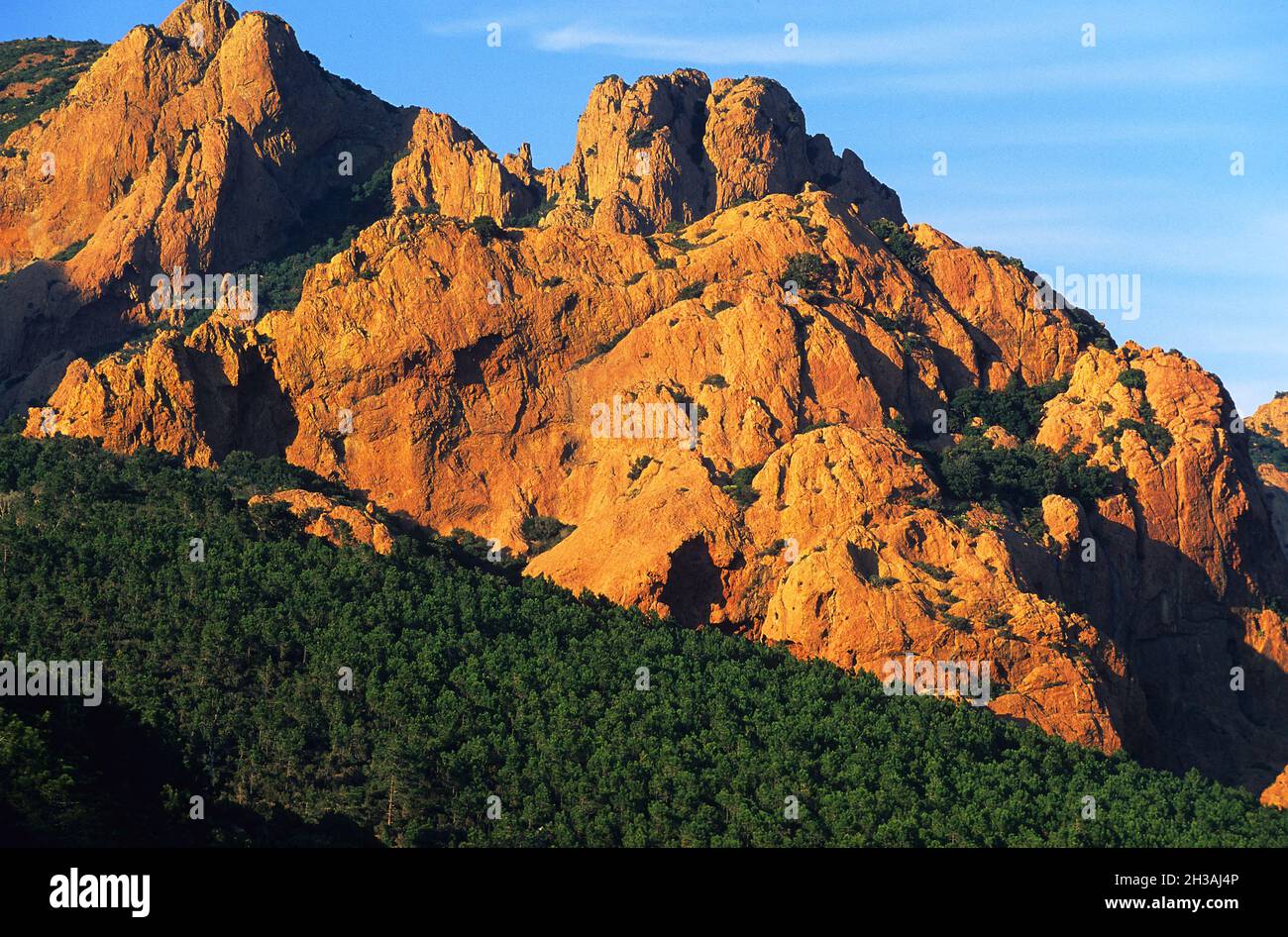 FRANCE.VAR (83) MASSIF DE L'ESTEREL Banque D'Images