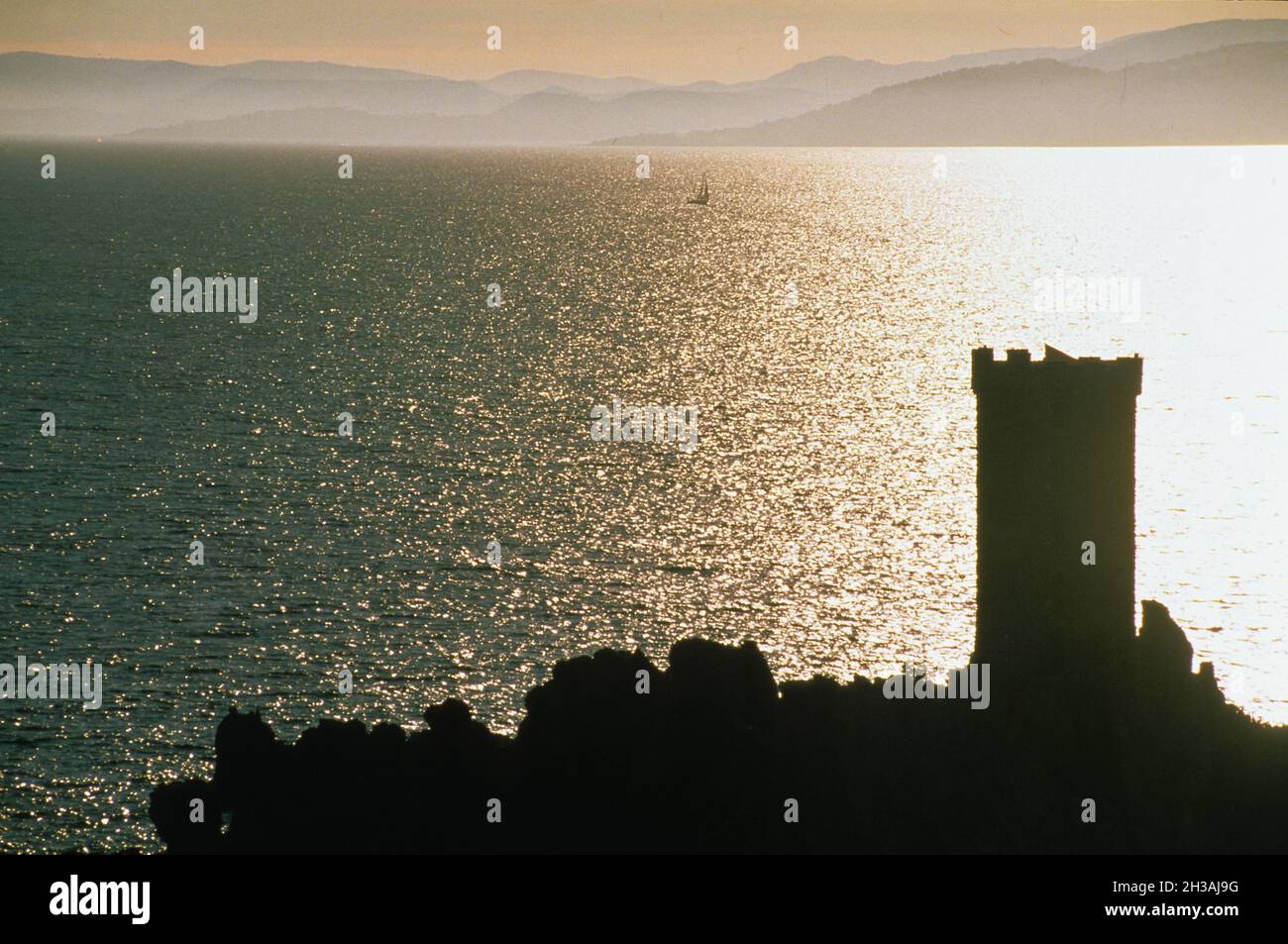 FRANCE.VAR (83) ÎLE D'OR (ILE D'OR) Banque D'Images