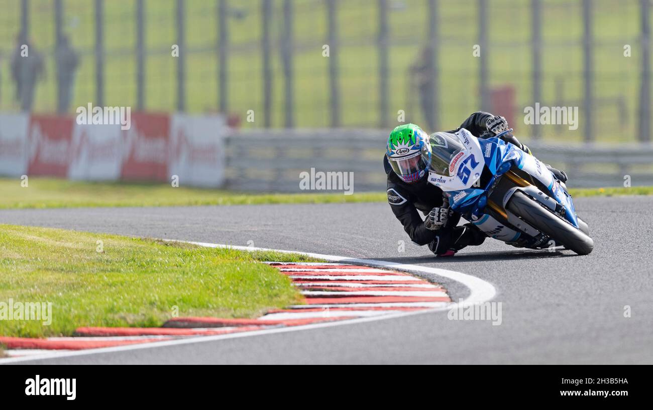 Quattro Group British Supersport & British GP2, 57, Korie McGreevy, Yamaha Mar-train Racing Banque D'Images