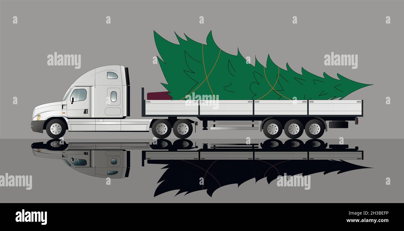 Joyeux Noël et Bonne Année. Illustration de Vecteur