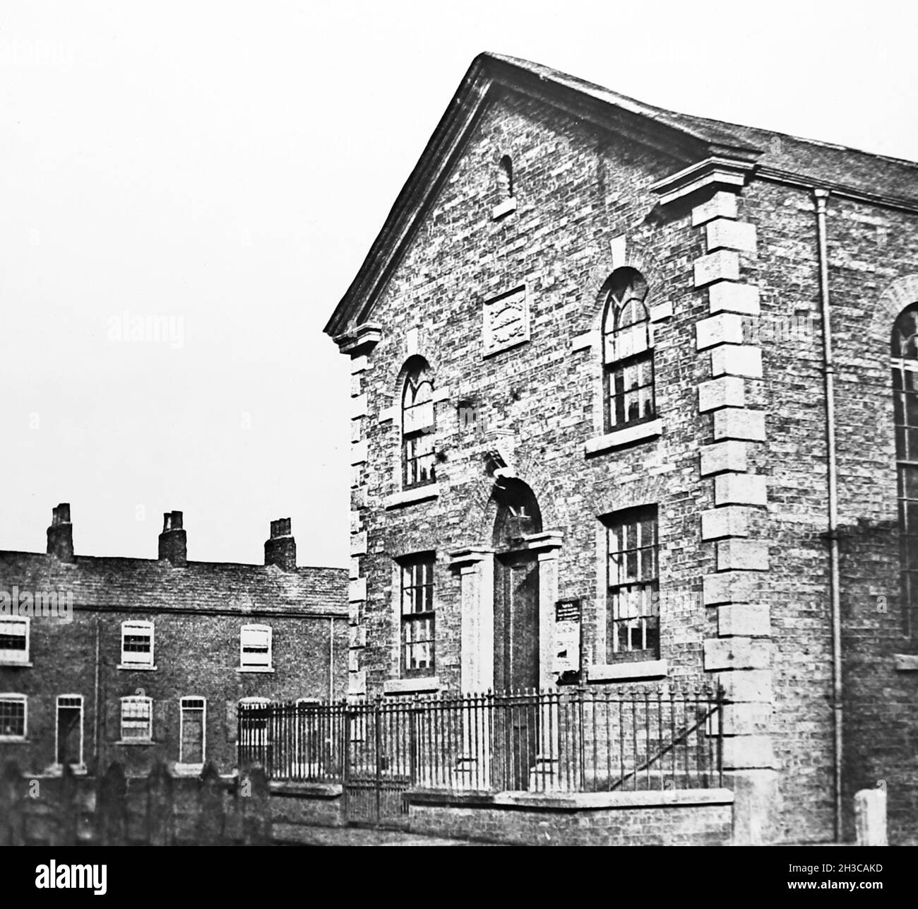 Domestic Mission Chapel, Leeds, époque victorienne Banque D'Images