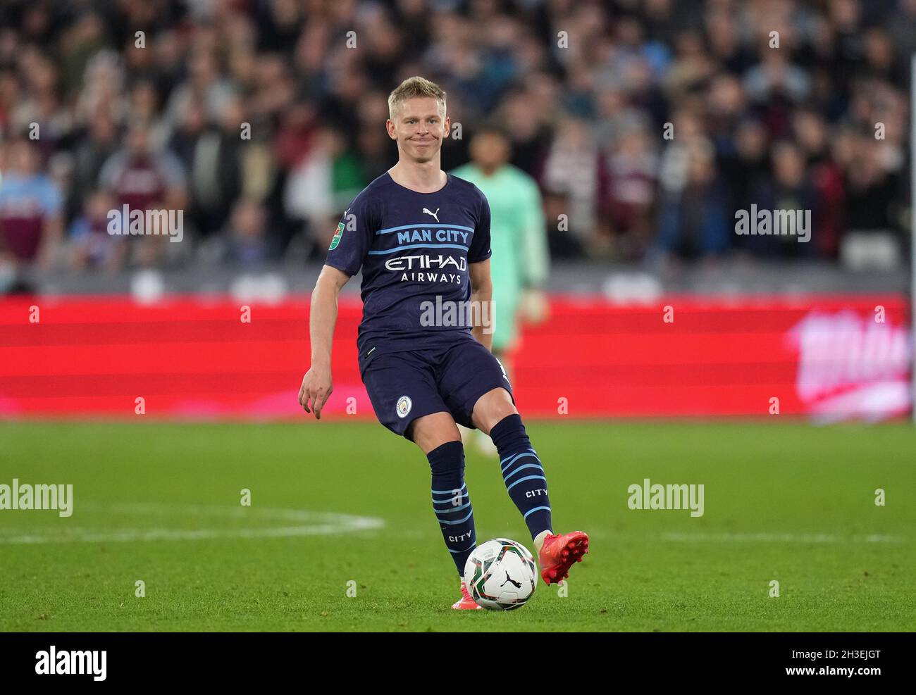 Londres, Royaume-Uni.27 octobre 2021. Lors du match de la Carabao Cup entre West Ham United et Manchester City au parc olympique, Londres, Angleterre, le 27 octobre 2021.Photo d'Andy Rowland.Crédit : Prime Media Images/Alamy Live News Banque D'Images