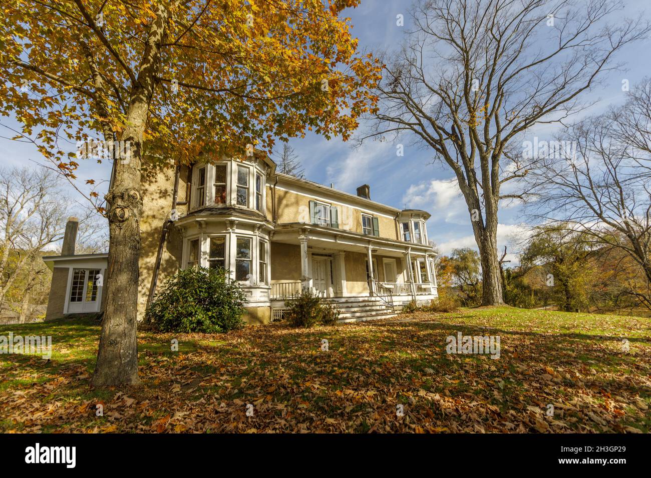 Homestead, Waterloo Village, Stanhope, New Jersey, États-Unis Banque D'Images